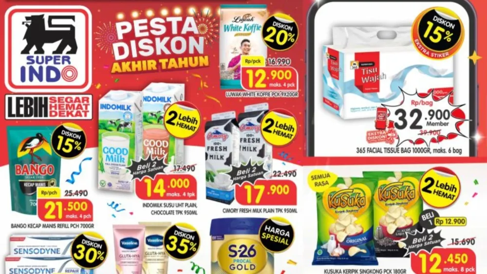 Promo Superindo Terbaru: Diskon Hingga 50 Persen untuk Berbagai Kebutuhan