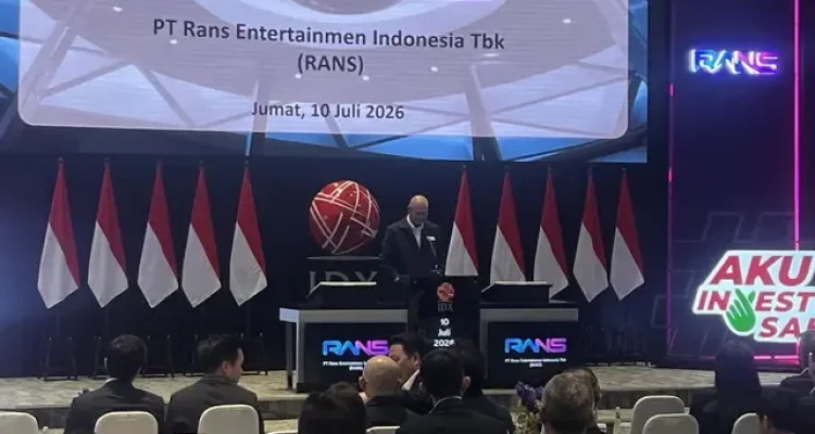 RANS Entertainment Indonesia Tbk Resmi Melantai di Bursa Efek Indonesia
