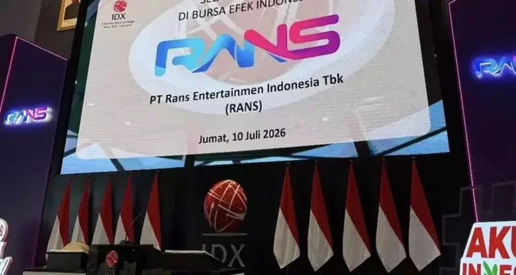 RANS Entertainment Resmi Melantai di Bursa Efek Indonesia, Saham Mencapai Auto Reject Atas