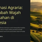 Reformasi Tata Kelola Agraria dan Pertanahan di Indonesia: Mewujudkan Keadilan Sosial dan Pembangunan Berkelanjutan