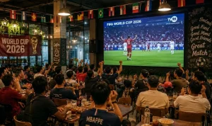 Ribuan Warga Meriahkan Nobar Final Piala Dunia 2026 UniPin di Taman Barito