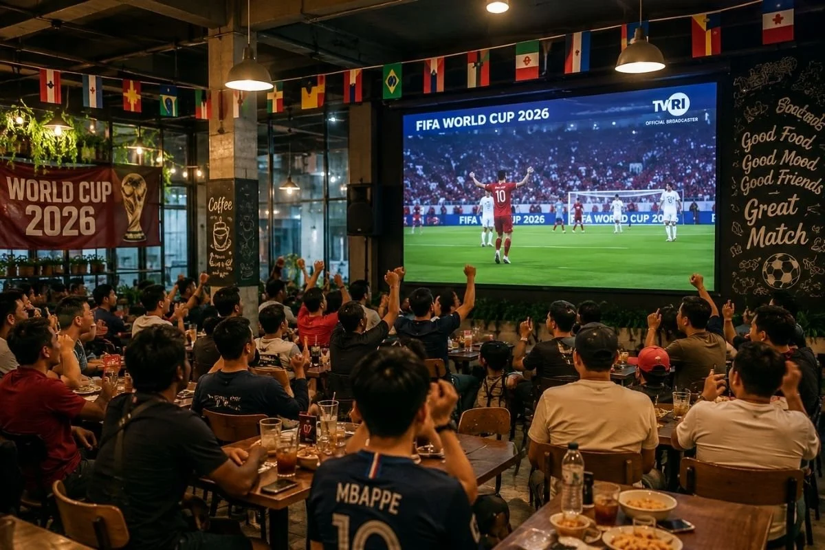 Ribuan Warga Meriahkan Nobar Final Piala Dunia 2026 UniPin di Taman Barito