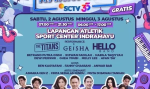 SCTV Perkenalkan Sinetron Baru 'Wajah Cinta Yang Lain', Karnaval SCTV Hadir di Indramayu