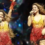 Shakira Membuat Sejarah di Piala Dunia dengan Gaun Kristal Cavalli
