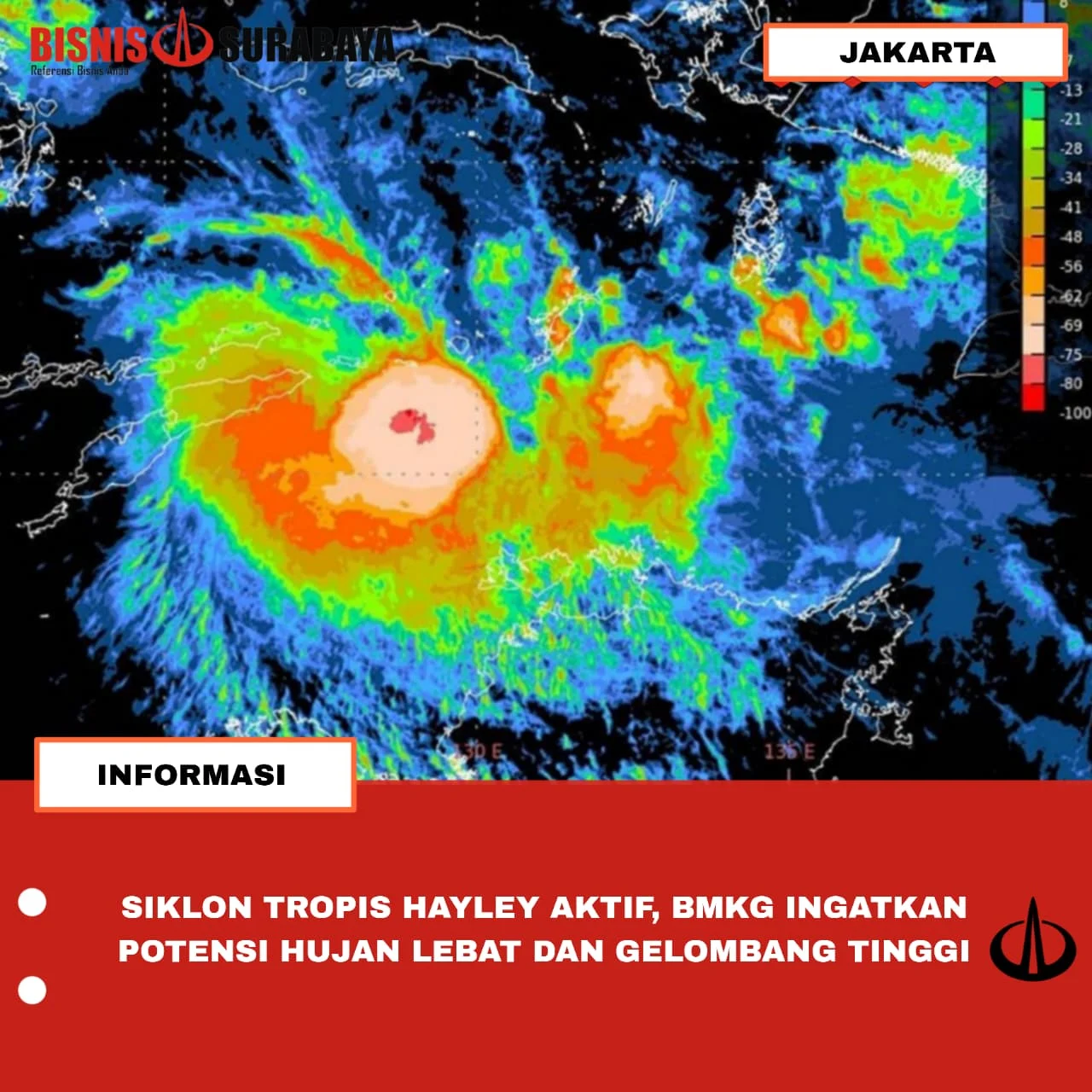 Siklon Tropis Maysak Mengancam, 17 Provinsi Dilanda Hujan Lebat dan Gelombang Tinggi
