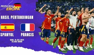 Spanyol Berhasil Tumbangkan Prancis Berkat Strategi yang Matang