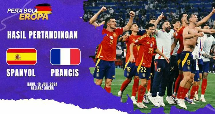 Spanyol Berhasil Tumbangkan Prancis Berkat Strategi yang Matang