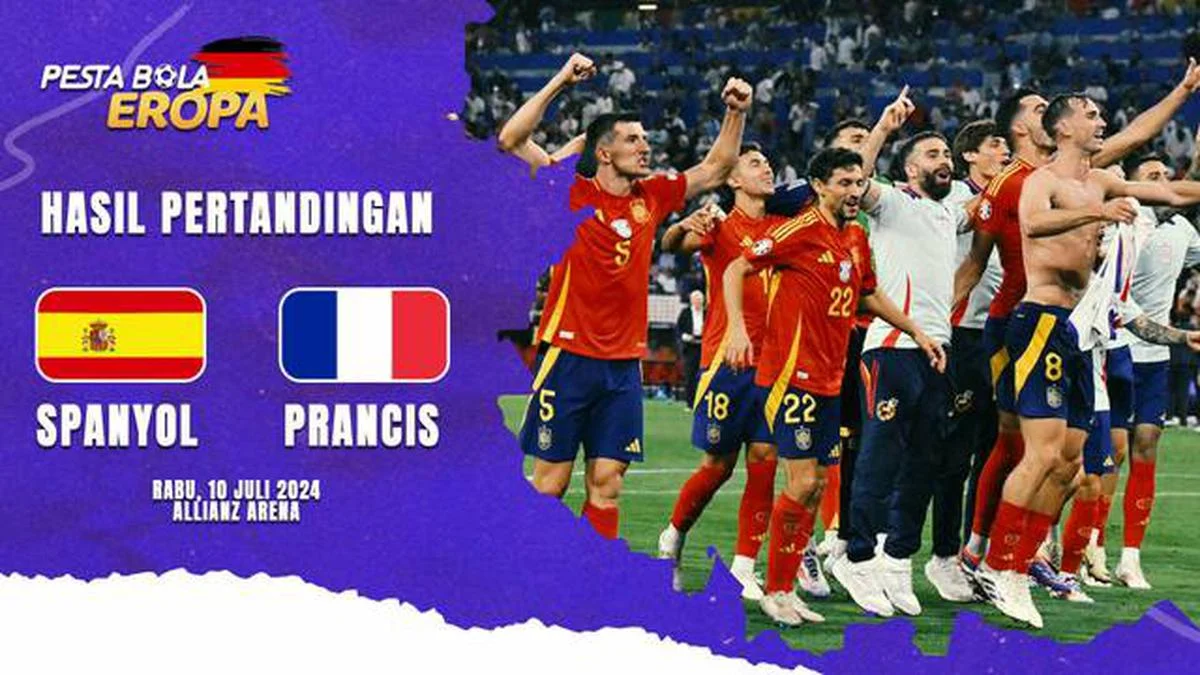 Spanyol Berhasil Tumbangkan Prancis Berkat Strategi yang Matang