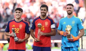 Spanyol Raih Piala Dunia 2026, Rodri Dinobatkan sebagai Pemain Terbaik