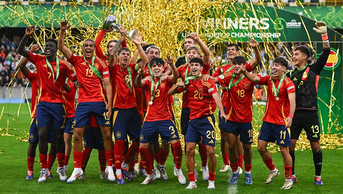 Spanyol U-19 Raih Gelar Ke-10 di Kejuaraan Eropa