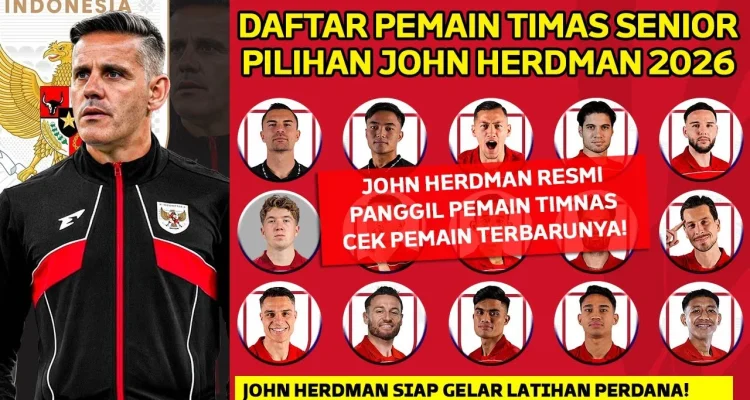 Timnas Indonesia di Bawah John Herdman: Racikan Baru untuk Menghadapi Kamboja di Piala AFF 2026