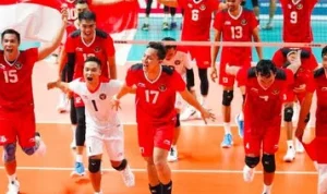 Timnas Voli Putra Indonesia Benamkan Kamboja 3-0 di SEA V Cup 2026