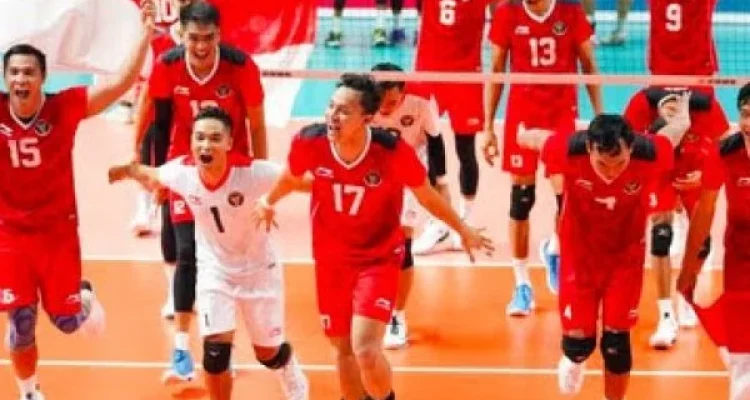 Timnas Voli Putra Indonesia Benamkan Kamboja 3-0 di SEA V Cup 2026