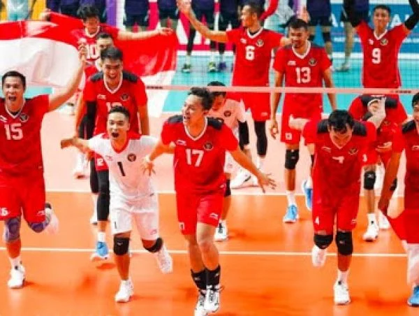 Timnas Voli Putra Indonesia Benamkan Kamboja 3-0 di SEA V Cup 2026