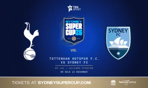 Tottenham Hotspur Menghadapi Sydney FC dalam Pertandingan Persahabatan di Australia