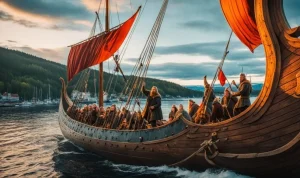 Tradisi Viking Row dari Norwegia Hadir di Amerika