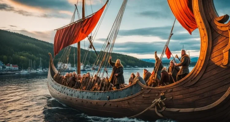 Tradisi Viking Row dari Norwegia Hadir di Amerika