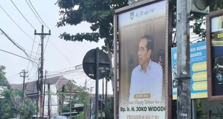 Wali Kota Solo Dilaporkan ke Kejari Terkait Baliho Ulang Tahun Jokowi