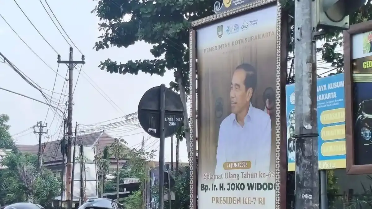 Wali Kota Solo Dilaporkan ke Kejari Terkait Baliho Ulang Tahun Jokowi