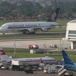 Airbus A380, Pesawat Terbesar di Dunia, Mendarat Perdana di Bandara Soekarno-Hatta