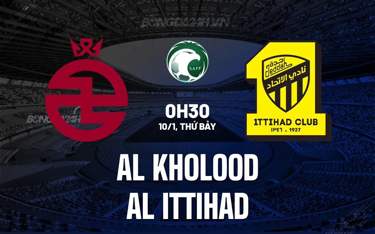 Al Ittihad FC Siap Tantang Al Kholood Club di Saudi Pro League