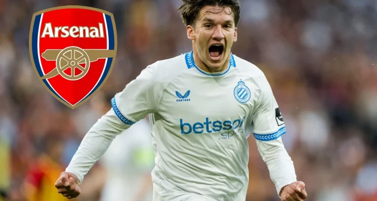 Arsenal dan Manchester United Berebut Tangan Christos Tzolis, Siapa yang Akan Berhasil?