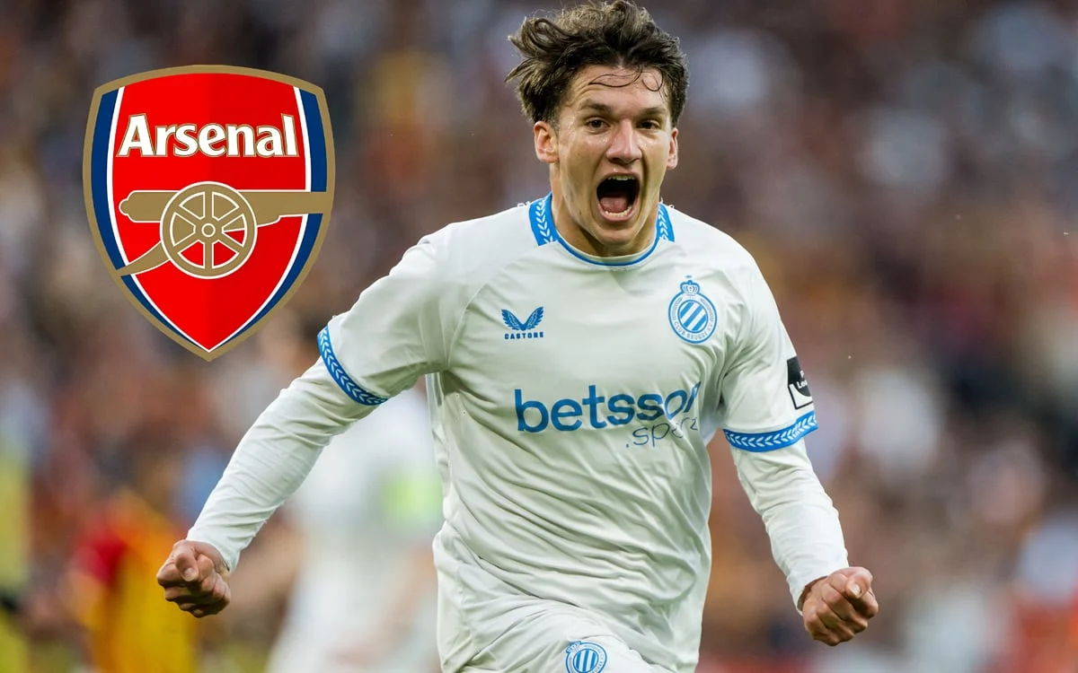 Arsenal dan Manchester United Berebut Tangan Christos Tzolis, Siapa yang Akan Berhasil?