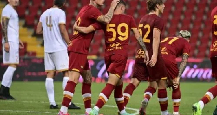 AS Roma Raih Kemenangan Perdana Pramusim, Mengalahkan Newport County 4-1