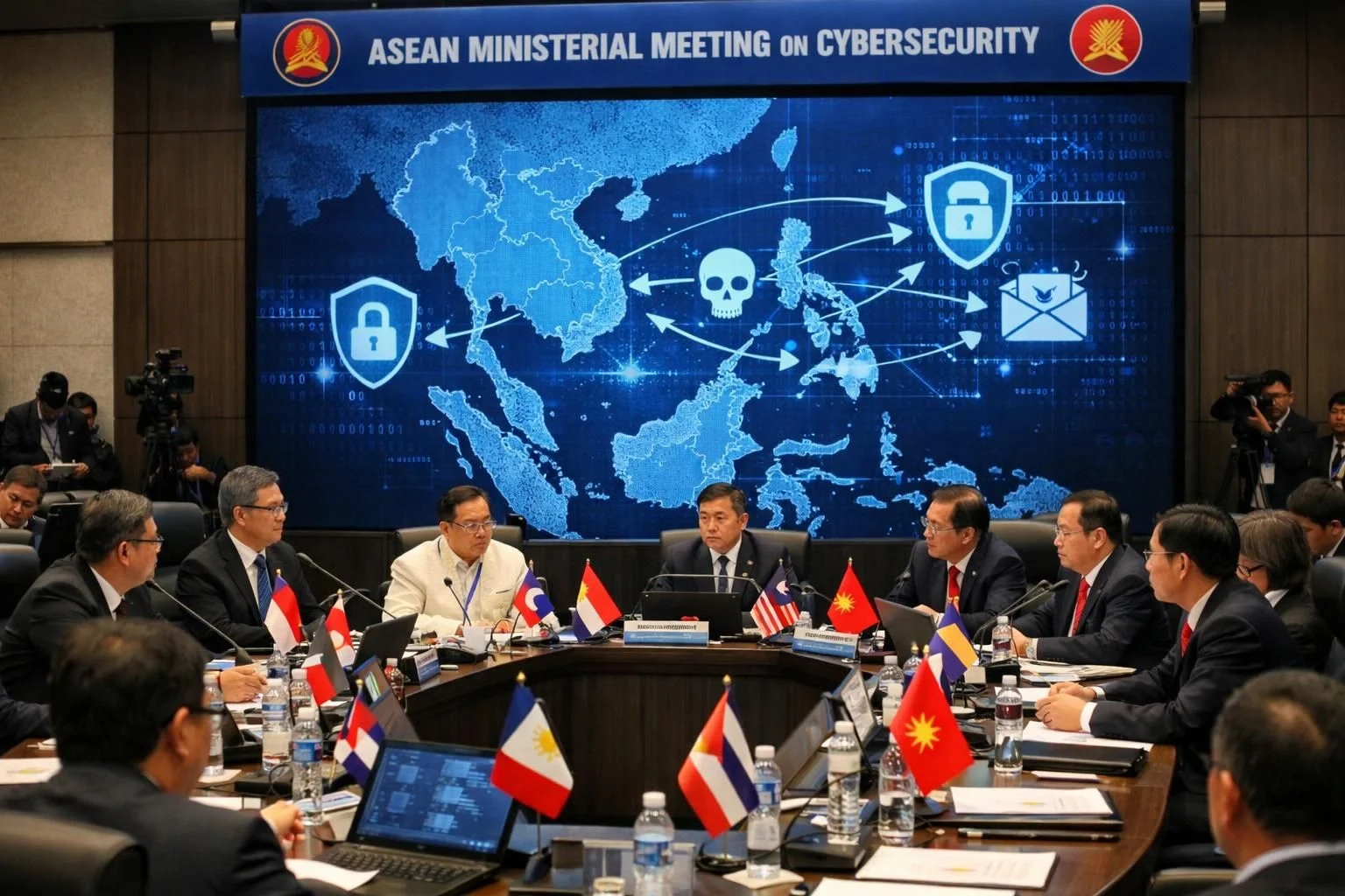Asean Menghadapi Tantangan Baru: Ancaman Keamanan Siber dan Penindakan Terhadap Myanmar