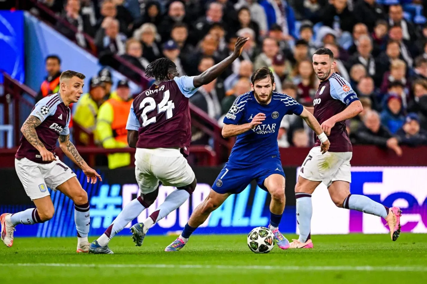 Aston Villa Siap Tantang PSG di UEFA Super Cup, Sementara Mencari Pengganti Amadou Onana