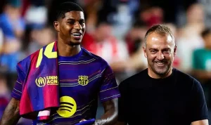 Barcelona Tertinggal di Tangan Birmingham City, Hansi Flick Rindu Marcus Rashford