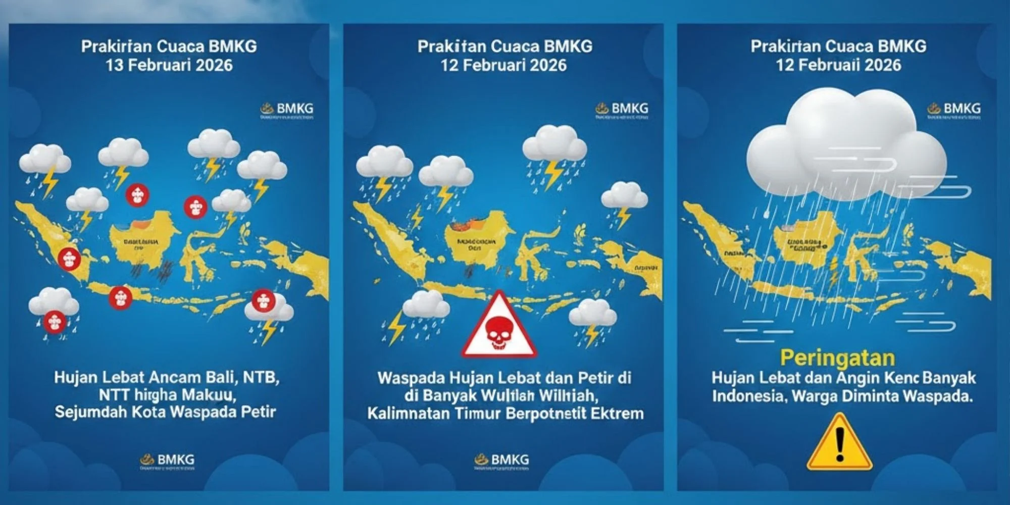 BMKG Peringatkan Hujan Lebat dan Angin Kencang di Indonesia, El Nino Diperkirakan Berlangsung Hingga Awal 2027