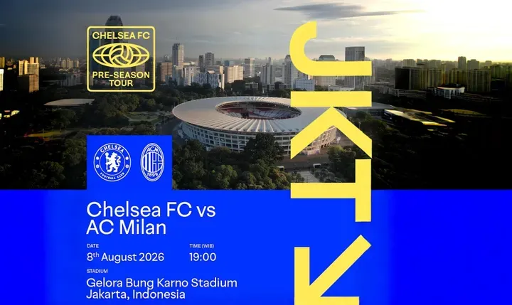 Chelsea Raih Kemenangan Telak 3-0 Atas AC Milan di Piala Super Indonesia 2026