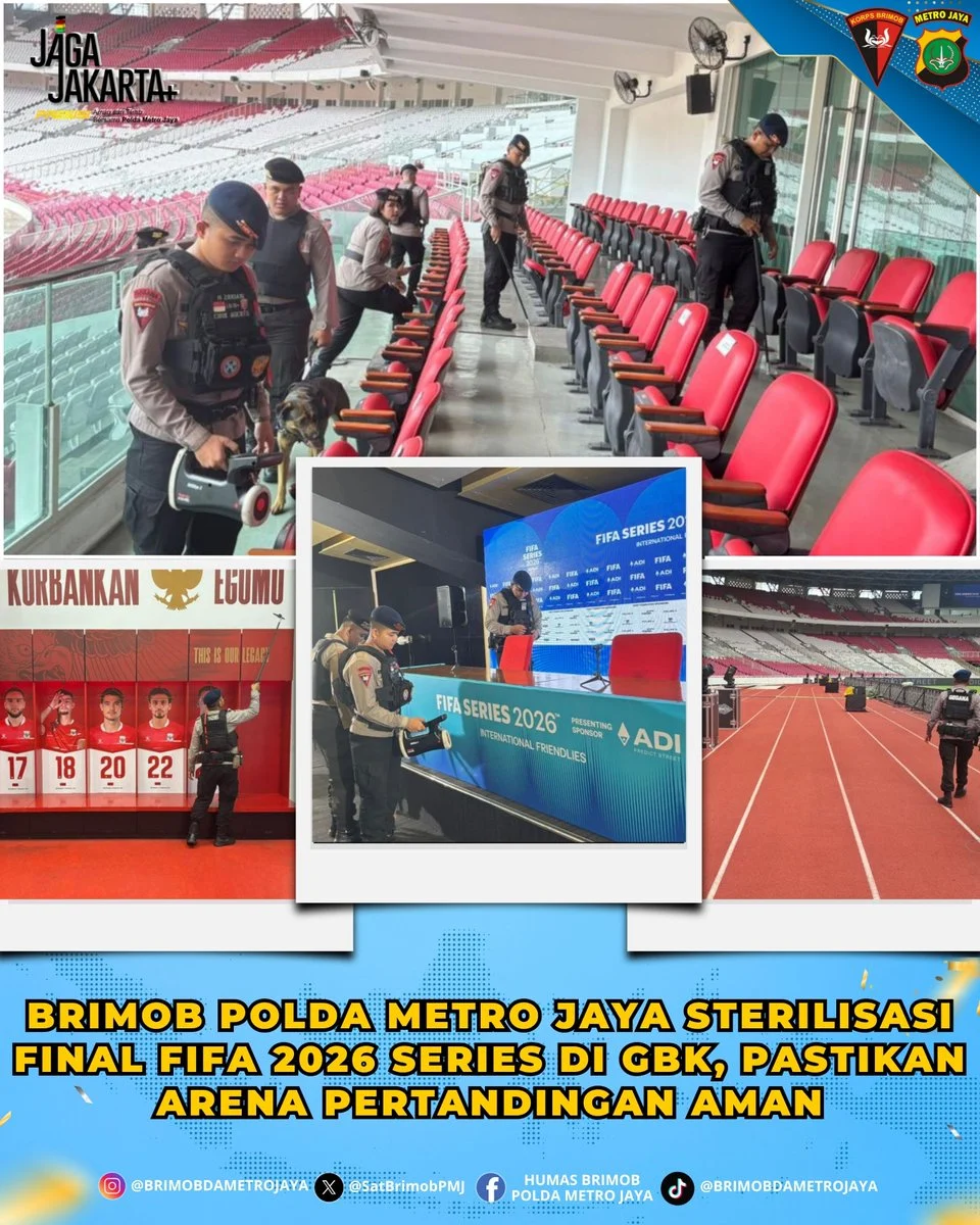 Chelsea Tundukkan AC Milan 3-0 di GBK, Polda Metro Jaya Kerahkan 1.200 Personel