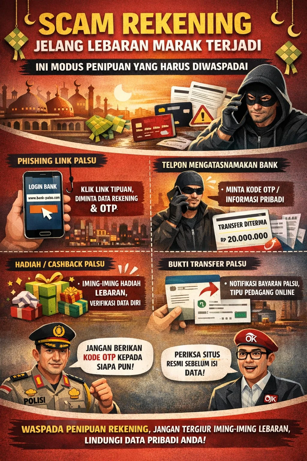 Cyber Fraud Meningkat, Warga Diminta Waspada Terhadap Penipuan Online