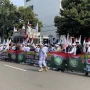 Demo Gedung OT: Massa FPI dan Ormas Lainnya Tuntut Pertanggungjawaban Atas Kasus Hafalan Al-Qur'an Berhadiah Miras