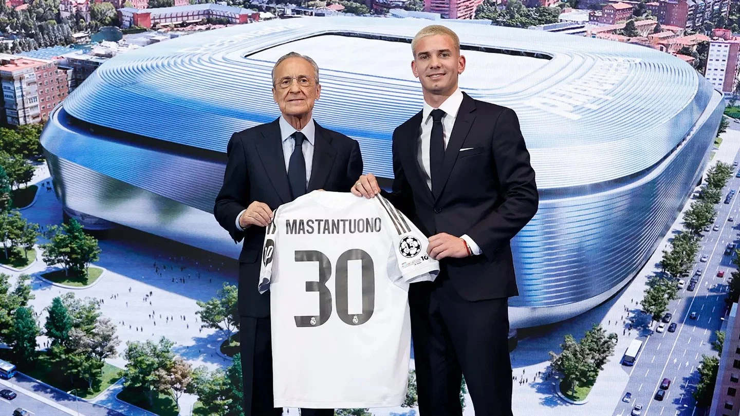 Fiorentina Resmi Pinjam Franco Mastantuono dari Real Madrid