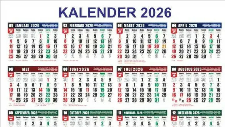Hari Ini 14 Agustus 2026: Simak Libur Nasional dan Jadwal Sidang DPR