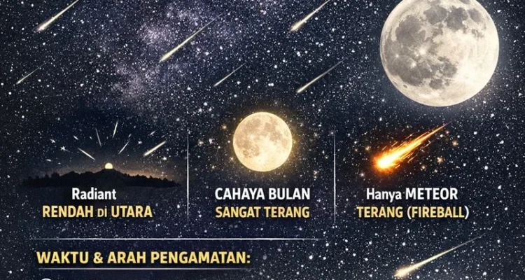 Hujan Meteor Perseid 2026: Waktu dan Cara Melihatnya