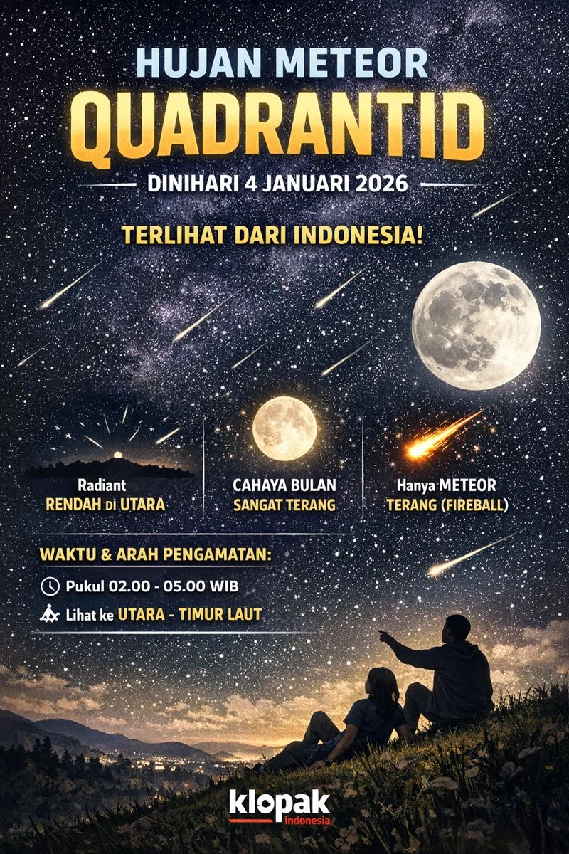 Hujan Meteor Perseid 2026: Waktu dan Cara Melihatnya
