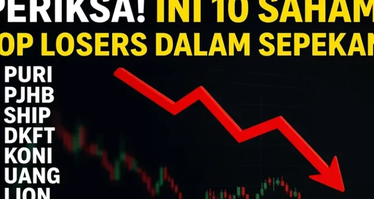 IHSG Menguat Tipis, 10 Saham Top Gainers dan Top Losers Sepekan