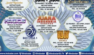 Indosiar Hadirkan Berbagai Acara Menarik, dari Sinetron hingga Pertandingan Sepak Bola