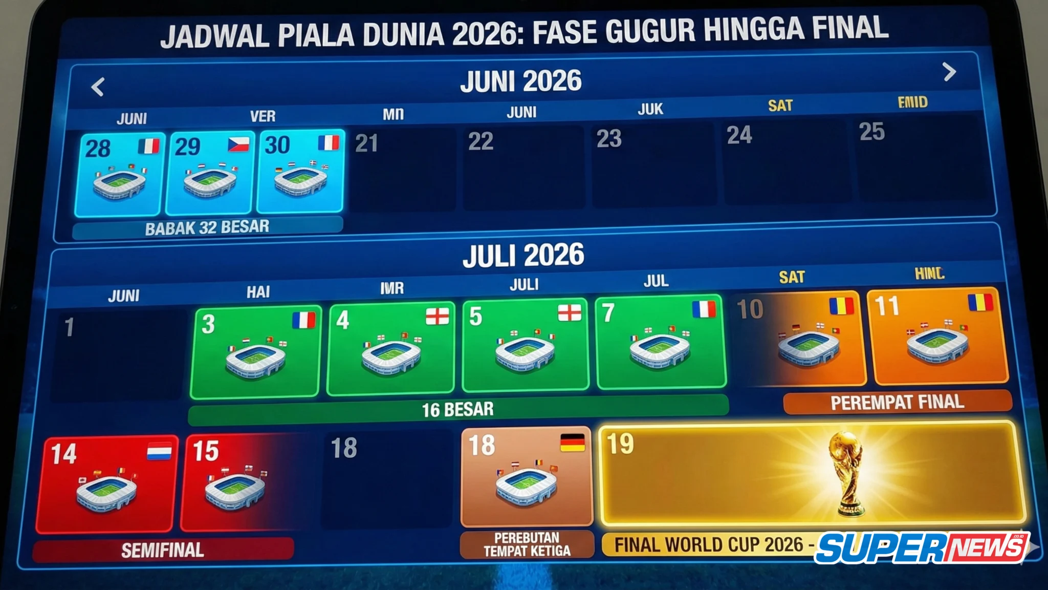 Jadwal Lengkap MotoGP 2026 dan Piala Super Eropa 2026: Informasi Terbaru