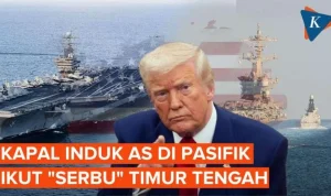 Kapal Induk AS Bergeser ke Timur Tengah, Meninggalkan Pasifik Barat Tanpa Keamanan