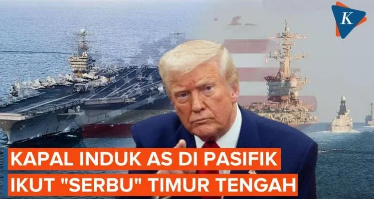 Kapal Induk AS Bergeser ke Timur Tengah, Meninggalkan Pasifik Barat Tanpa Keamanan