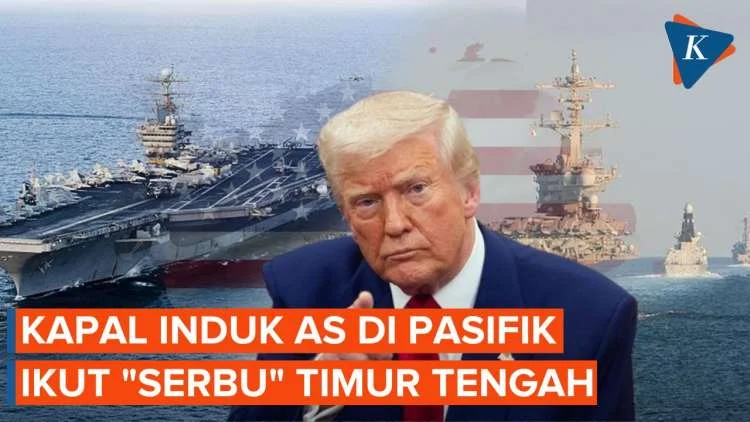 Kapal Induk AS Bergeser ke Timur Tengah, Meninggalkan Pasifik Barat Tanpa Keamanan