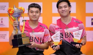Leo/Daniel Raih Gelar Taipei Open 2026, Kado Ulang Tahun yang Berharga