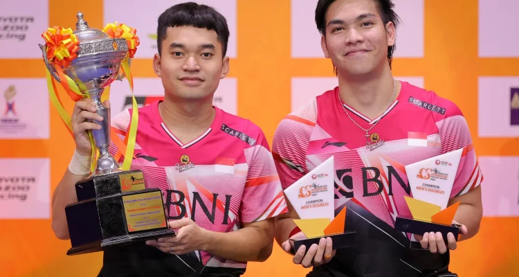 Leo/Daniel Raih Gelar Taipei Open 2026, Kado Ulang Tahun yang Berharga