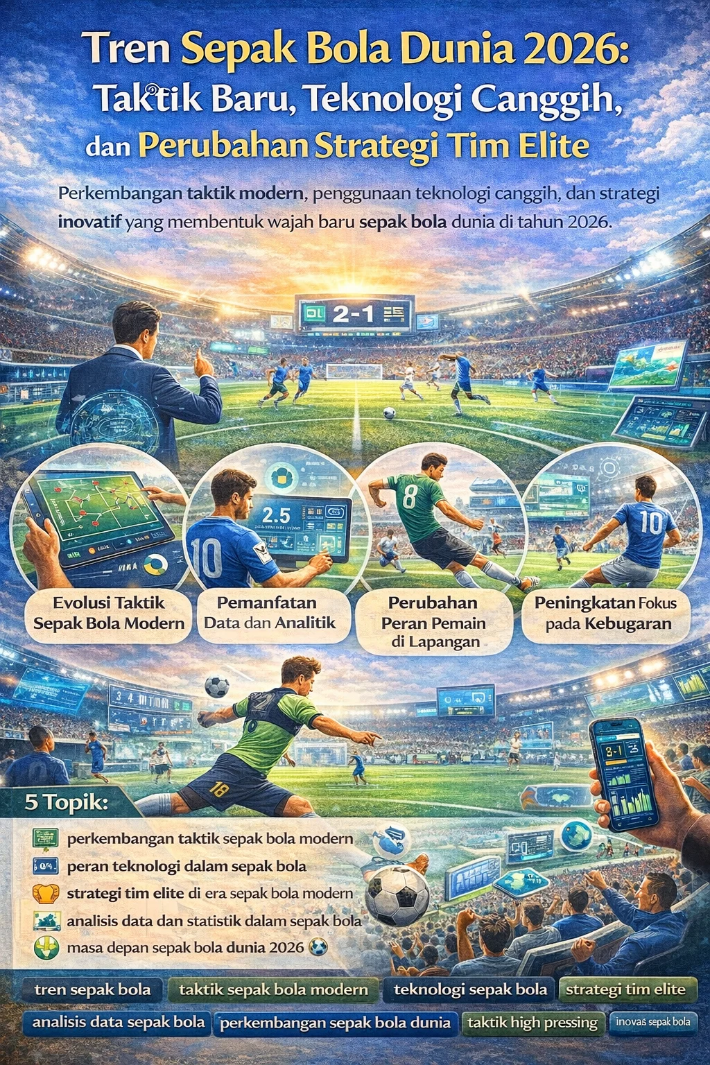 Lini Tengah: Strategi Baru di Dunia Sepak Bola dan Bisnis