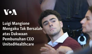 Luigi Mangione Mengaku Bersalah atas Pembunuhan CEO UnitedHealthcare